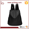 Mochila al por mayor de las mujeres Mochila Oxford Black School